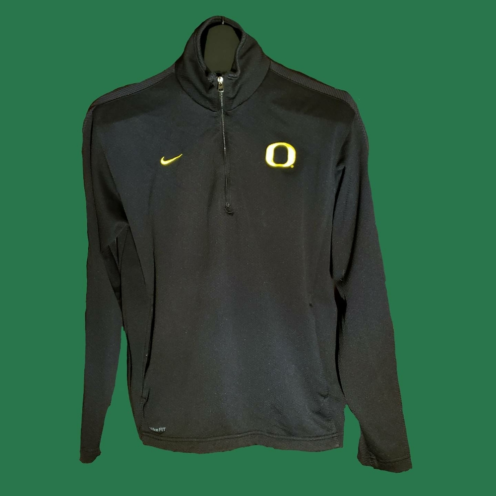 Oregon Ducks Nike Fit Dry Pullover sweater